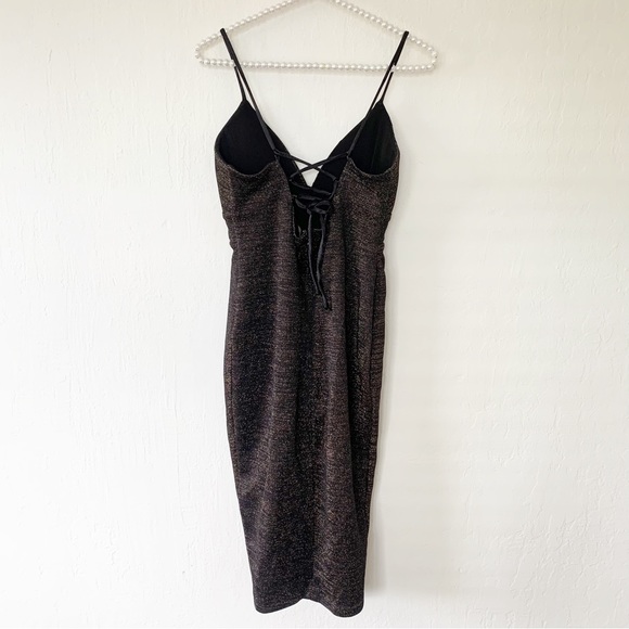 Nookie Metallic Aura Midi Dress - Picture 6 of 14